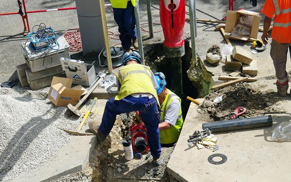 travaux assainissement Le Mesnil-le-Roi